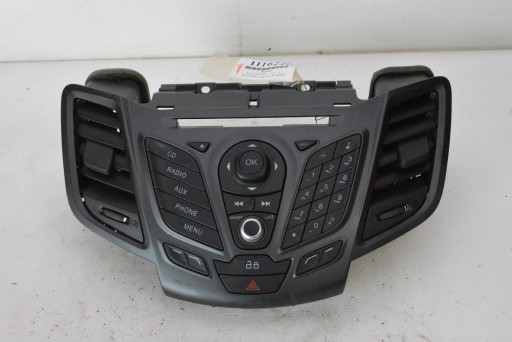 RADIO Lettore dvd cd navigatore usato PANEL RADIA CD AUX AM5T-18C815-HN FORD FIESTA MK7 LIFT