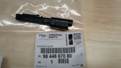 9844867080 - Вилка для контейнера гальмівної рідини CITROEN C5 Aircross 2020