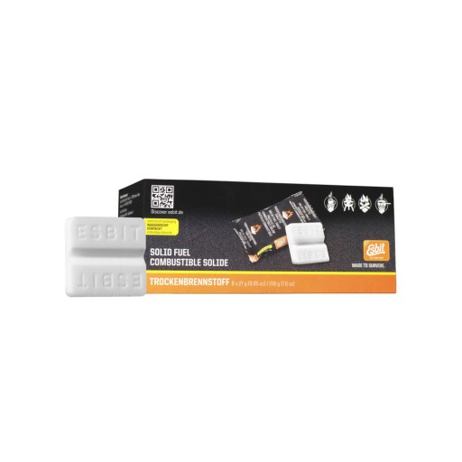 Тверде паливо Esbit 001 827 00 для кемпінгових печей 8 x 27 г