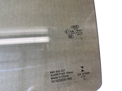 AUDI A5 8W CABRIO window left 8W7845201 2018R