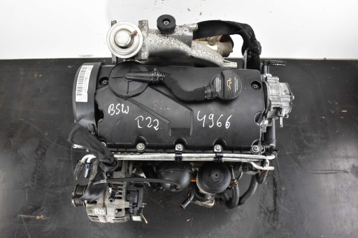engine VW NEW BEETLE SKODA FABIA II ROOMSTER 1.9TDI 105KM BSW @ KOMPRESJA @