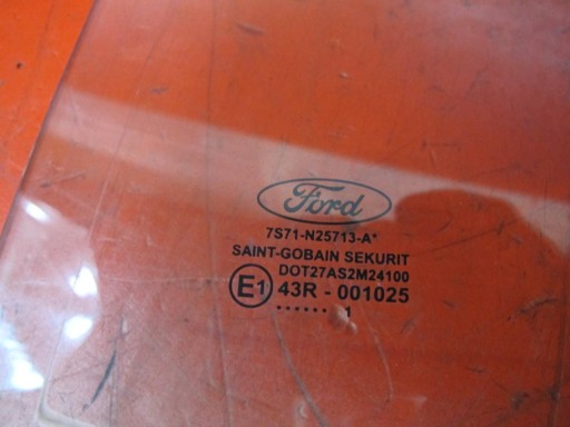 FORD MONDEO IV 4 MK4 LIFT KOMBI TURNIER window door left rear part rear 2011 ROK