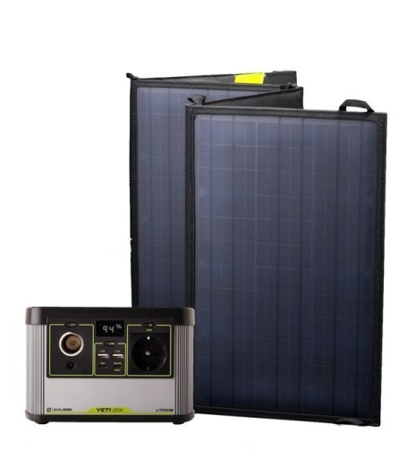 KIT 11920 + 22080 - Солнечная батарея для экспедиции 4x4 230V 0.12 kw синус