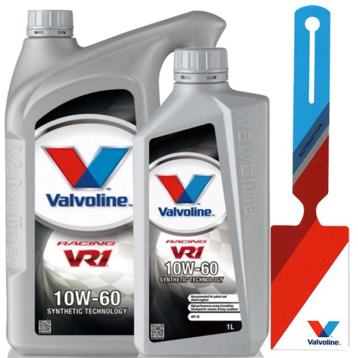 VALVOLINE VR1 RACING 10W60 МАСЛО 10W-60 6л