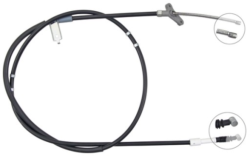 K10923 - ТРОС РУЧНОГО ГАЛЬМА TOYOTA AVENSIS VERSO 01-09