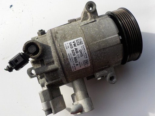 VOLKSWAGEN PASSAT B7 2.0 TDI compressor pump of the air conditioning 5K0820803A