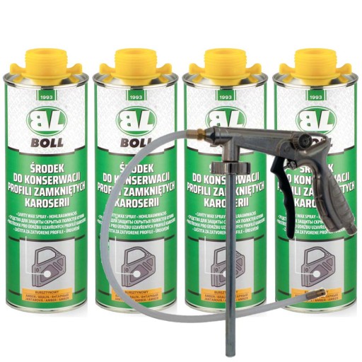 Boll обслуговування закритих профілів 4x1l пістолет