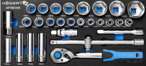 HOGERT КАРТРИДЖ НАБІР ІНСТРУМЕНТІВ ТРІСКАЧКА ГАЙКОВІ КЛЮЧІ