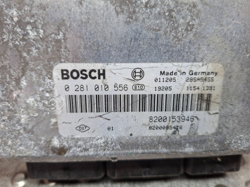 Centralina 0281010556 8200153946 8200095416 Renault Laguna II 1.9 DCI