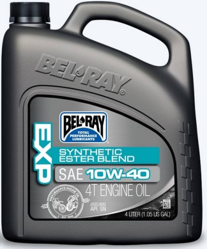 BEL-RAY EXP 10W40 4L полусинтетическое масло 4T
