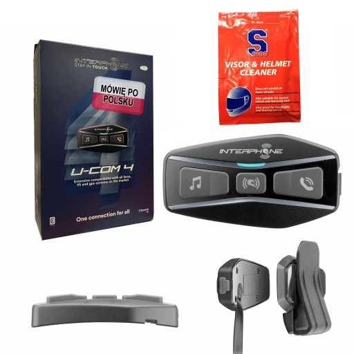 Тонкий домофон для шолома INTERPHONE U-COM4 RU