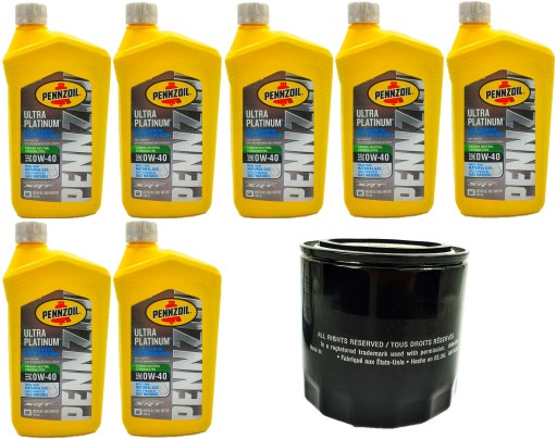 PENNZOIL 0W40 STR CHARGER CHALLENGER OIL + ФИЛЬТР
