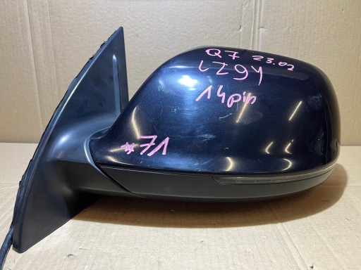 AUDI Q7 4L mirror left 14 PIN LZ9Y FOTOCHROM