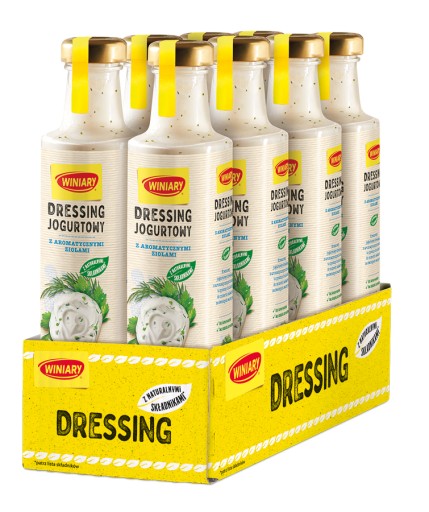 Winiary Jogurtový dressing s bylinkami 8x 350ml