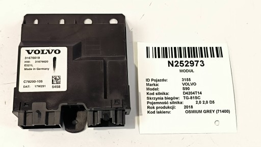 Module 31676619 VOLVO S90