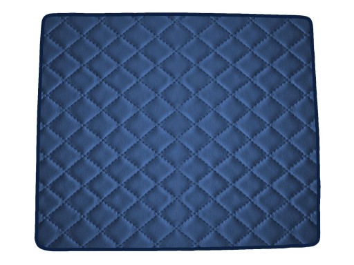 Коврик из экокожи ТЕМНО-СИНИЙ для Jeep Commander 2005-2010 гг.