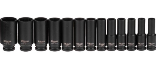 НАБІР УДАРНИХ ГОЛОВОК. ДОВЖИНА 1/2' 10-30ММ 13 ЕЛЕМЕНТ.