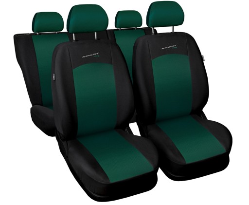 Чохли SPORT LINE Green // TOYOTA AVENSIS I II III