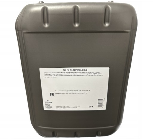СУПЕРОЛ СС 40 20л Орлен