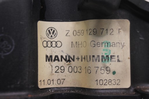 sací potrubí 059129712T AUDI A4 B7 3.0 TDI 04-08