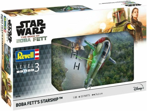 Star Wars Boba Fetts Hviezdna loď 1/88 Revell 06785