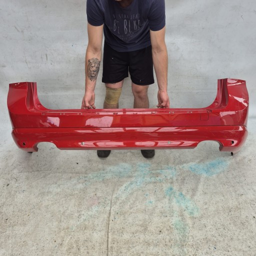 VOLVO V70 III 3 R-design 07-14 bumper rear part rear PDC