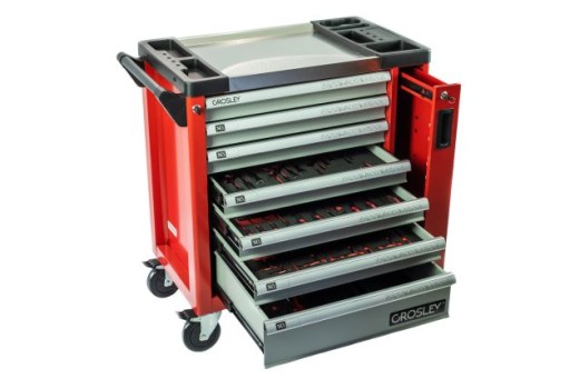 ВІЗОК ДЛЯ ІНСТРУМЕНТІВ GROSLEY 258 ШТ. SATA