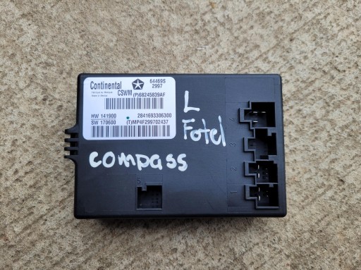 68245839AF module unité de commande électronique uce siège JEEP COMPASS II