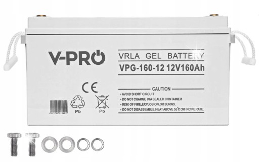 Аккумулятор 12в 160ач ибп вольт гель впро премиум 160ач врла циклическая работа