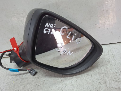 mirror right 9 vertical RENAULT CLIO IV 2012