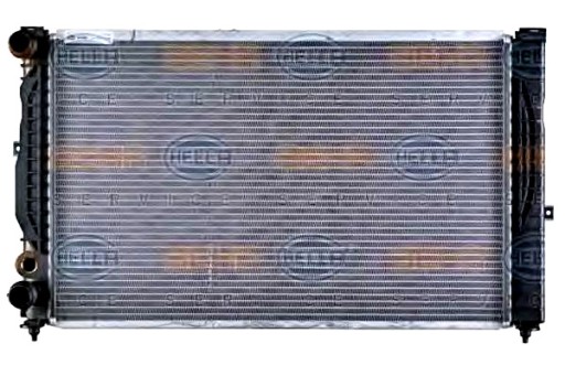 8MK 376 - Охладитель воды hella audi a4 1.6 (8d2. b5)