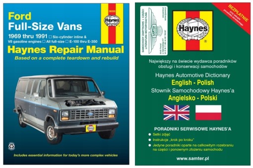 Ford Econoline Van 69-91 Керівництво по ремонту Haynes