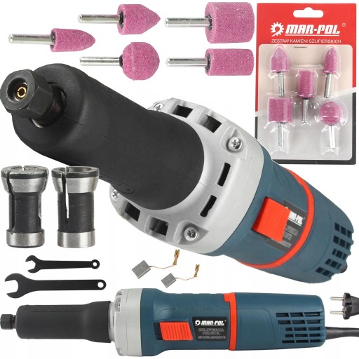 Пряма шліфувальна машина fi 6 + 8 мм з регулюванням