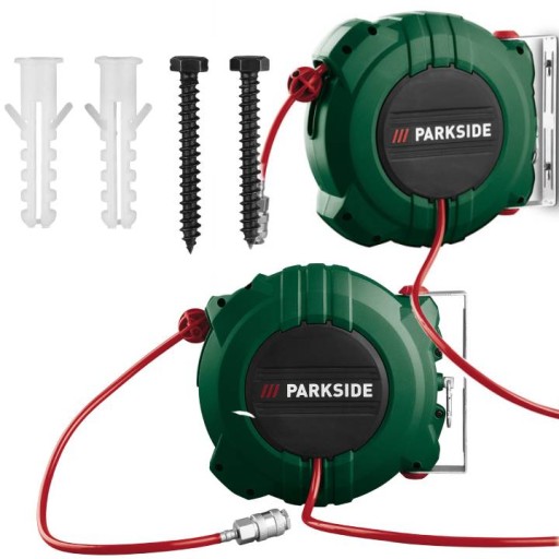 Автоматический шланговый барабан для сжатого воздуха PDST 5 B2, новейший, 10 м