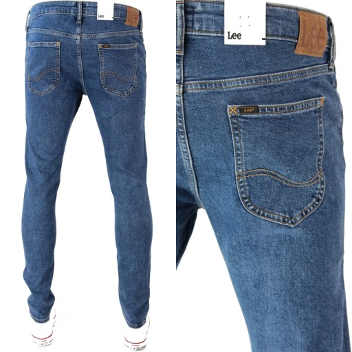 LEE> MALONE SLIM SKINNY TAPERED DŽÍNSY _ W27 L32