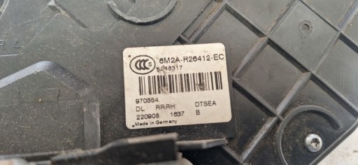 lock door FORD MONDEO 07- right rear part 6M2AR26412EC