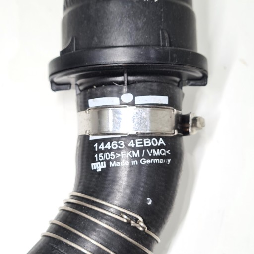 hose wiring of the intercooler NISSAN X-TRAIL Qashqai 144634EB0A, 144604EB0C