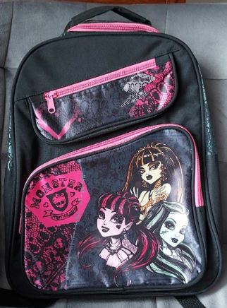 Školský batoh čierny Monster High