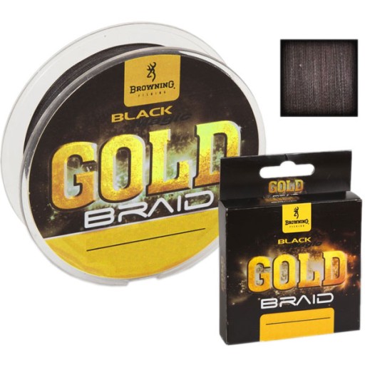 Тесьма Browning Black Magic Gold 0,1 мм х 150 м
