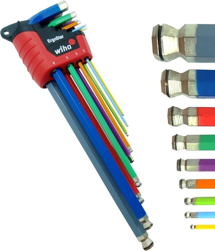 Набір гайкових ключів ERGOSTAR 9cz. ИМБУСЫ