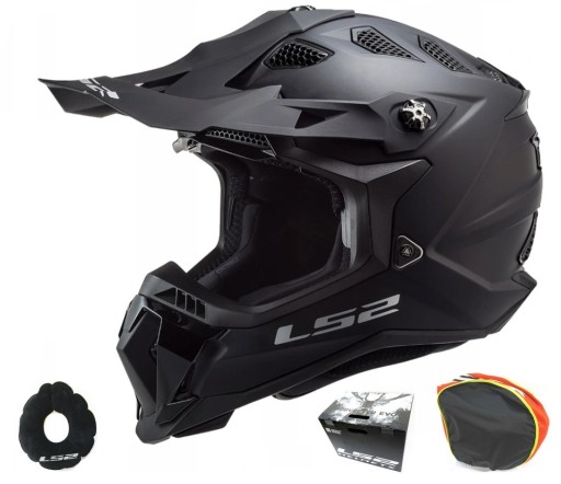 ШЛЕМ LS2 MX470 MX700 SUBVERTER NOIR MATT BLACK XS