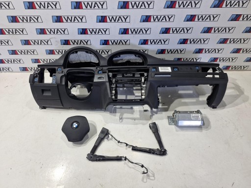 9120328 6779829 7213564 BMW E90 E91 dashboard console KUBKI airbag KOMPLET