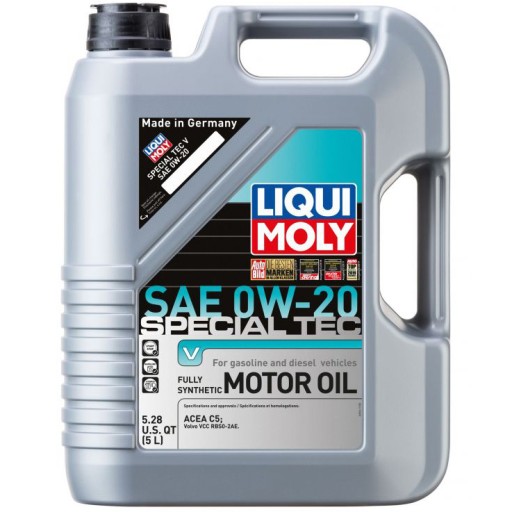 LIQUI MOLY 0W20 SPECIAL TEC V 5L VCC RBS0-2AE 20632