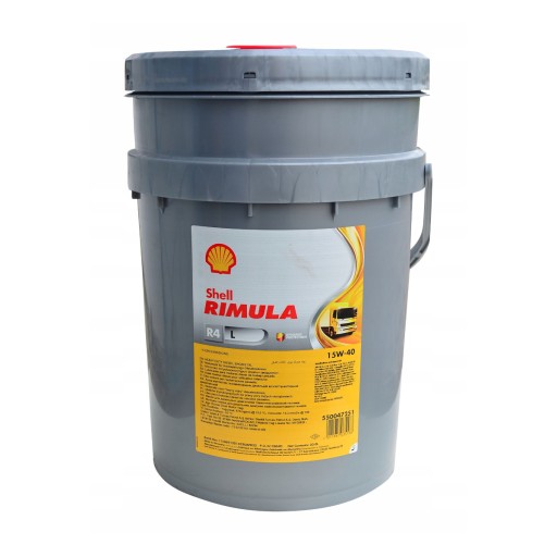 Масло Shell Rimula R4l 15w40 DPF ADBlue 20L