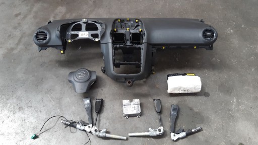 CRUSCOTTO KIT COMPLETE airbag consolle airbag Opel Corsa D 1,3 CDTI 5D Z157