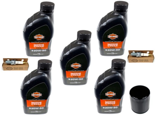 HARLEY DAVIDSON V-ROD OIL KIT 5L 20W50 ЧЕРНЫЕ ЗАГЛУШКИ ФИЛЬТРА