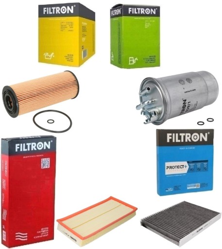 640/1 - НАБОР ФИЛЬТРОВ FILTRON VW BORA 1.9 TDI 1998-05