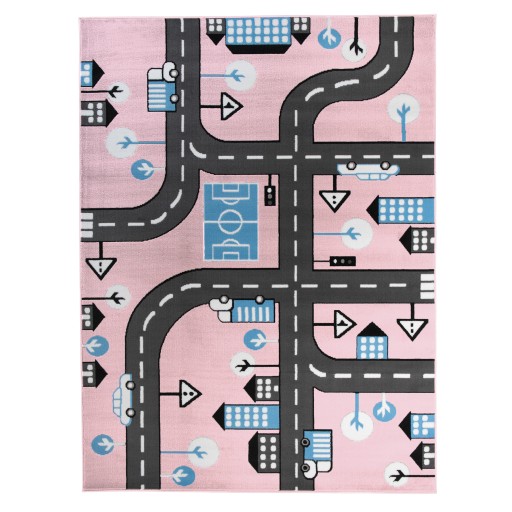 Dywan Pinky 80x150 Pastelowy Dziecięcy v38