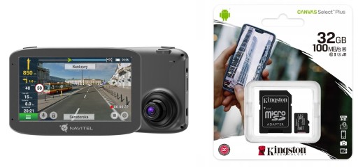 Navitel RE 5 двойной рекордер GPS навигация + 32GB