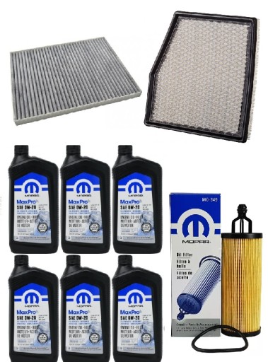 MOPAR 0W20 6L+ ФИЛЬТРЫ PACIFICA 3.6 17-19 + БЕСПЛАТНО